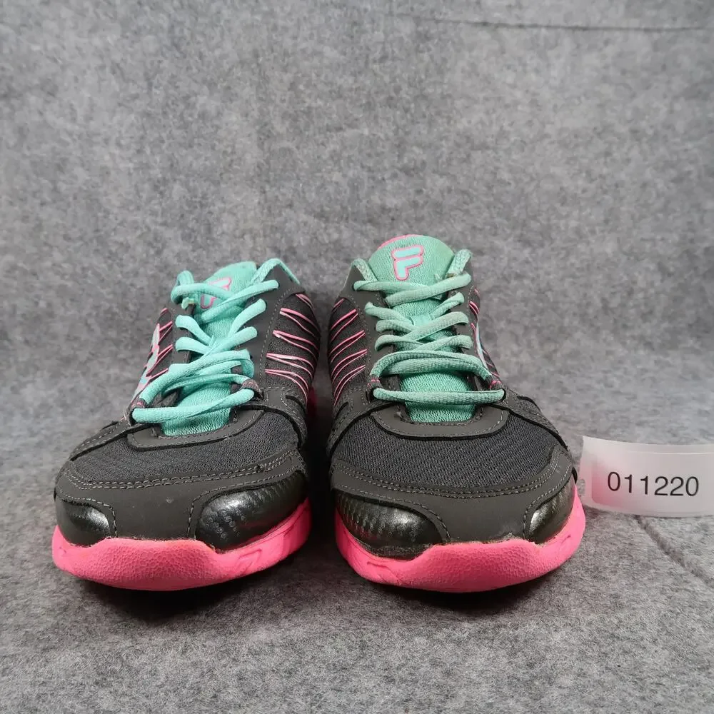 Fila Shoes Womens 11 Athletic Trainer Casual Active Sneakers Run Walk Grey Blue